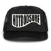 Image of Wave Logo Hat ~ HOTRODSURF ~ Hot Rod Surf ® - Black