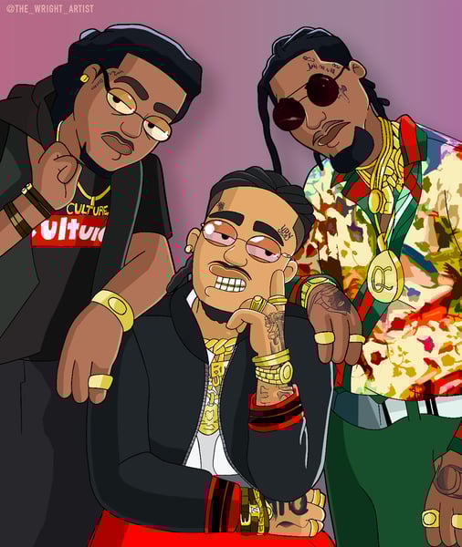 Image of Migos X Family Guy