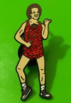 Glitter Dick Lapel Pin