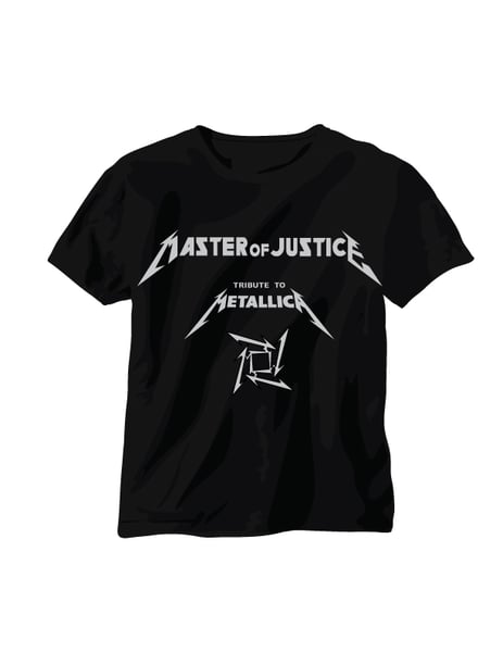 Image of Metallica Tribute Master of Justice T's Ninja Star