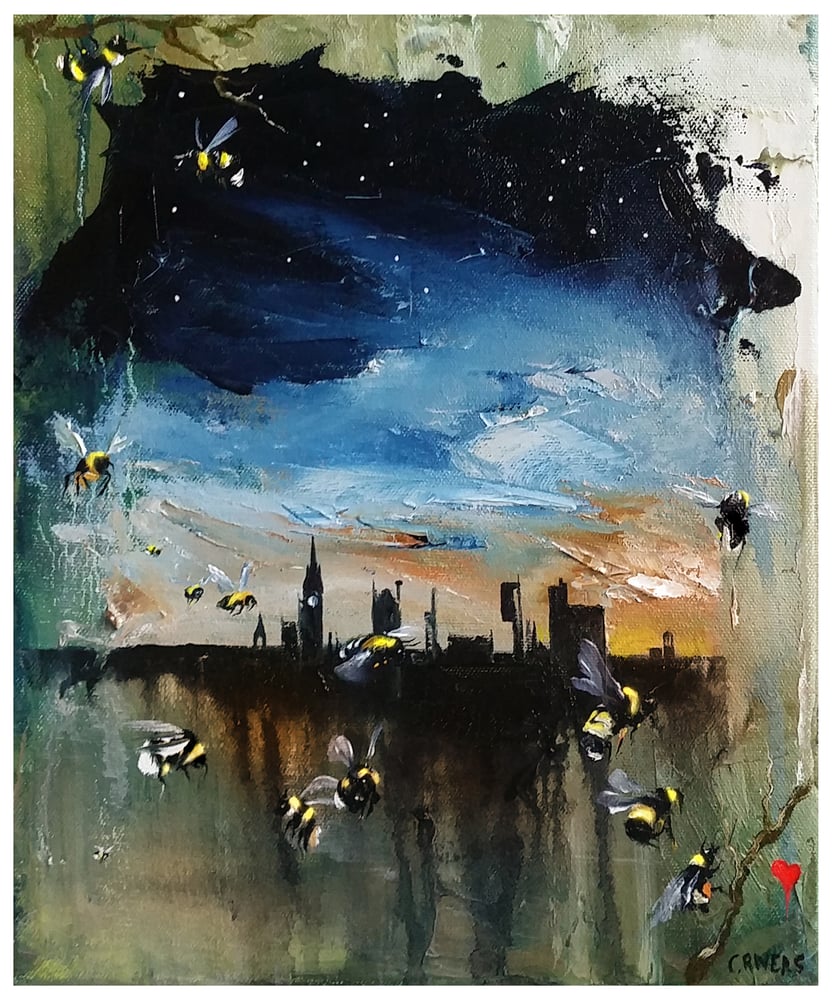 Image of Limited Edition - Manchester Bee Print