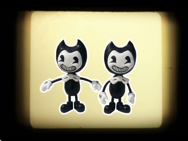 Image of Custom Figure Bendy Inspired Flexible arms 