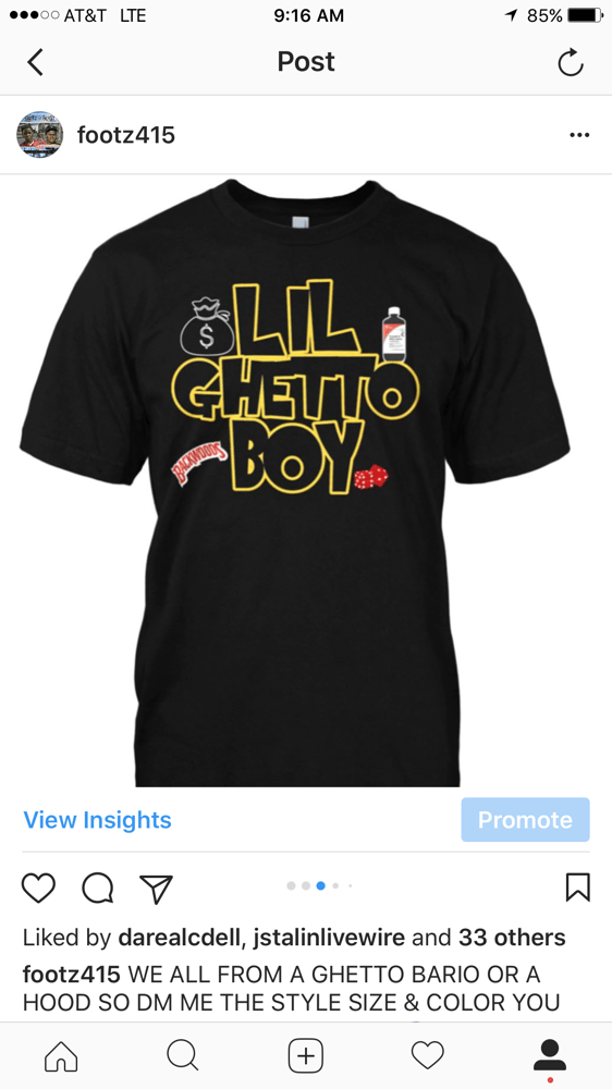 Image of Ghetto Boy t shirt
