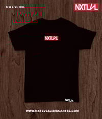 Image 1 of NXTLVL RED BOX LOGO TEE