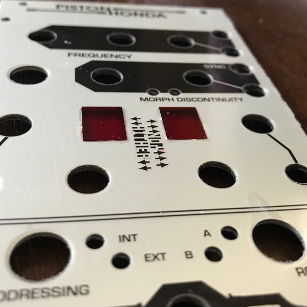 Image of Piston Honda Red Window