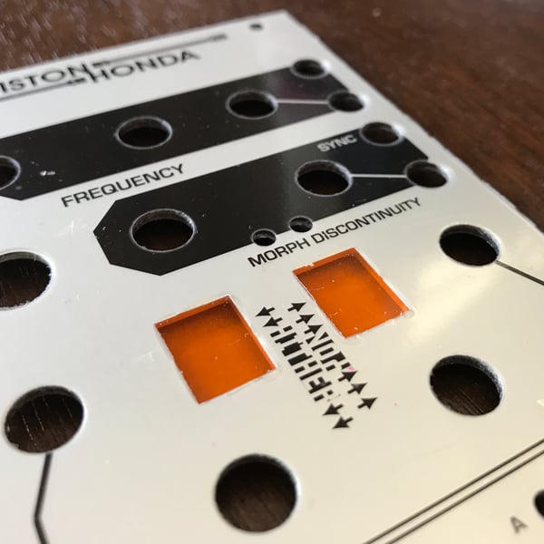 Image of Piston Honda Orange Window