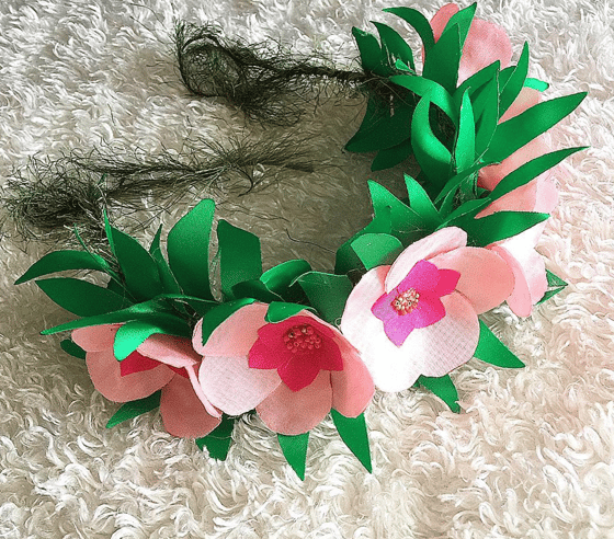 Image of Moana Inspired Floral Crown