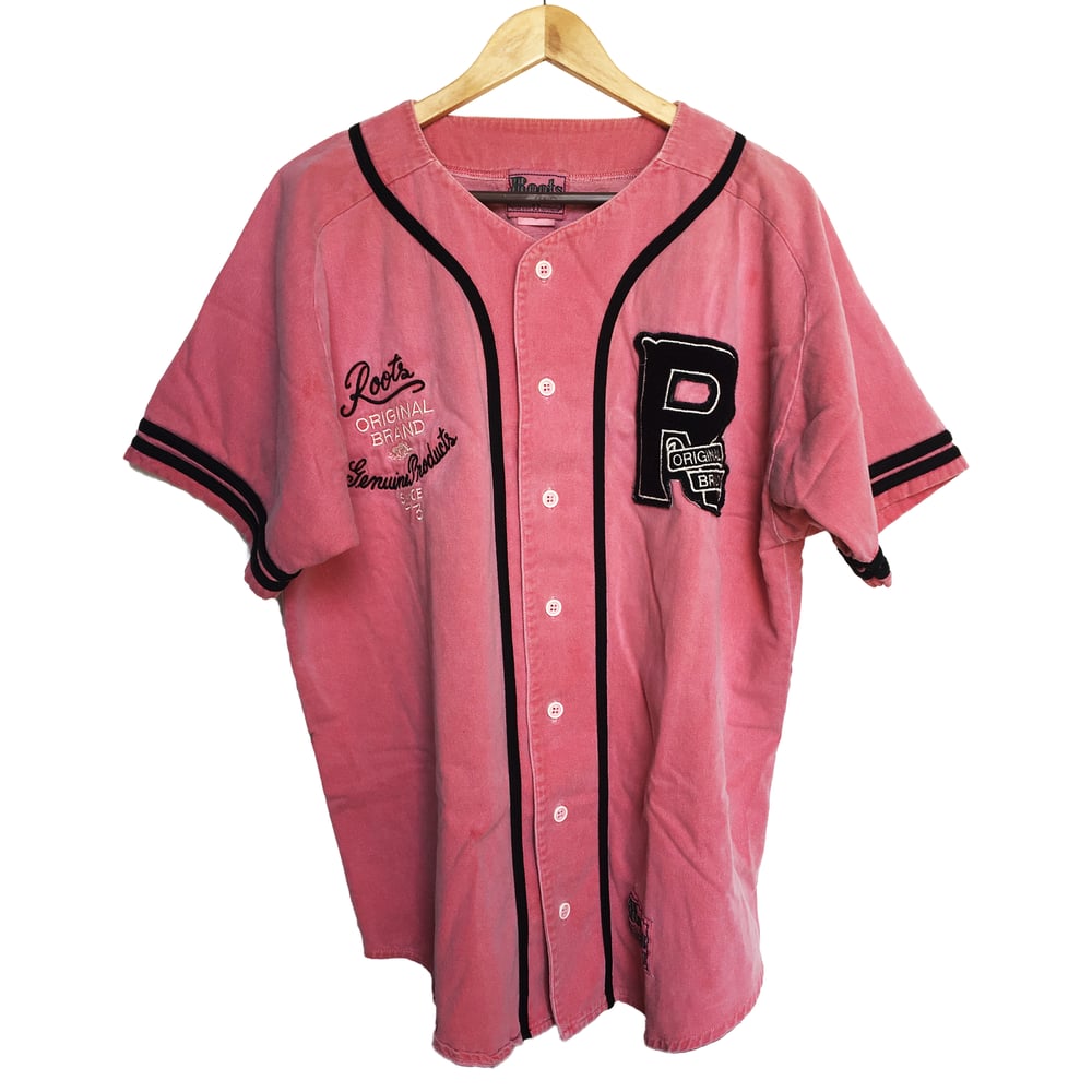 Image of Vintage Roots Baseball Jersey Grail - Size: L-XL