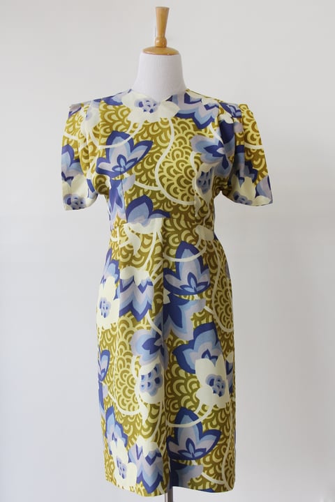 Image of SALE Origami Sleeve Floral Dress (Orig $72)