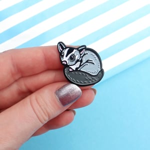 Image of Sugar Glider - enamel pin - cute lapel pin