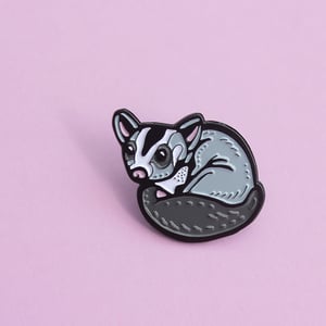 Image of Sugar Glider - enamel pin - cute lapel pin