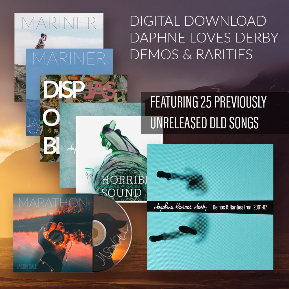 Image of Jason Call - MARATHON - Daphne Loves Derby - Demos & Rarities (2001-07) + New Album CD