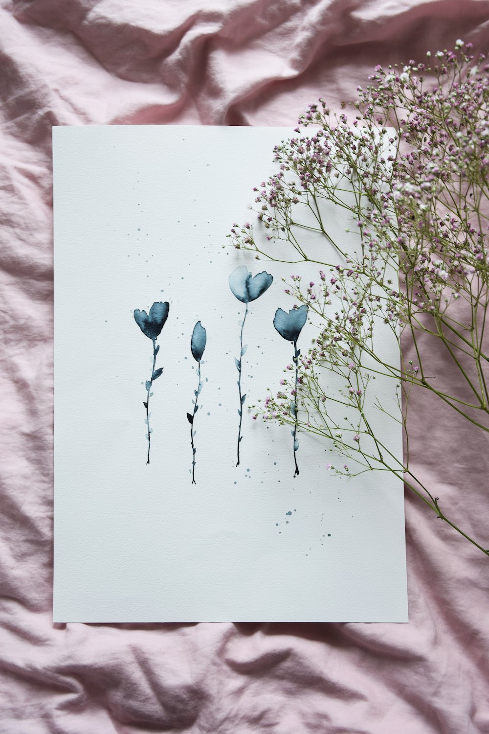 Image of Four Little Flowers // SOLD OUT