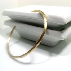 Image of twig cuff. bracelet. brass.