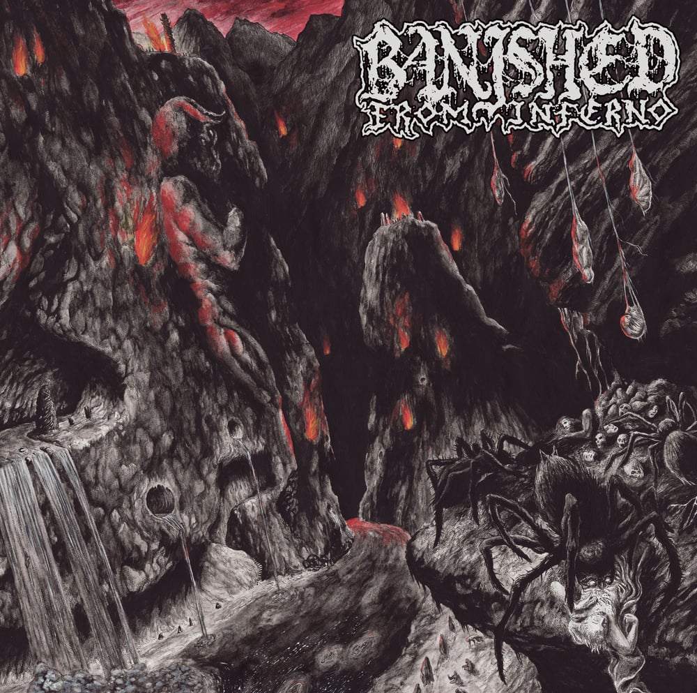 Image of BANISHED FROM INFERNO "Minotaur" 12"LP