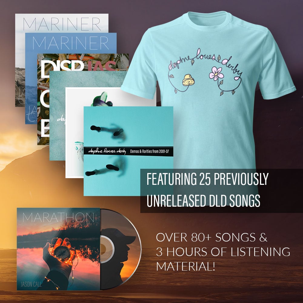 Image of Jason Call - MARATHON - Daphne Loves Derby - DELUXE DEAL + New Album CD