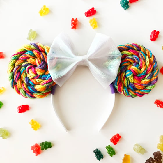 Image of Unicorn Lollipop Minnie Ears
