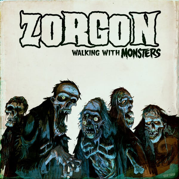 Image of ZORGON - Walking with Monsters CD price includes shipping