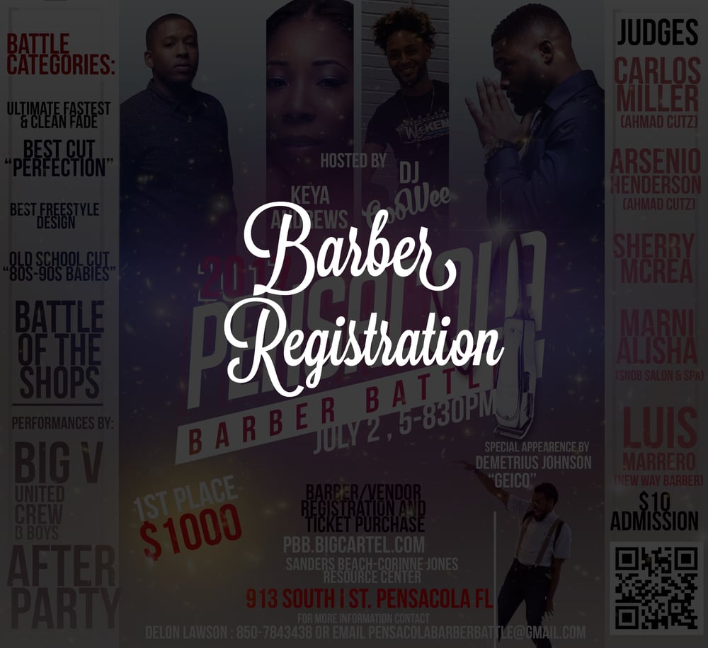 Image of Barber's Registration