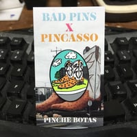 Image 2 of Mall Boots Lapel Pin by Bad Pins X Pincasso