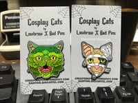 Image 1 of Cosplay Cats by Lowbrow x Bad Pins