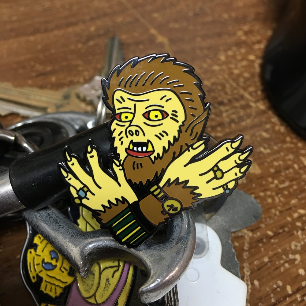 Full Moon Pimp Lapel Pin