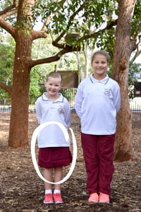 Image 1 of Girls Maroon Sports Skort (Price Before Tax)