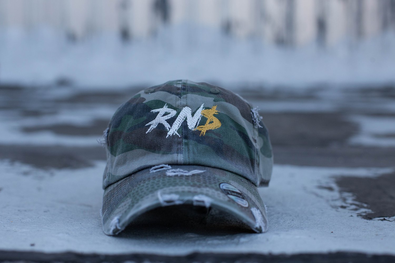 Image of Camo RN$ Dad Hat "PRE ORDER"