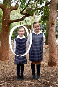 Image 1 of Girls Long Sleeve White Shirt (Peter Pan Collar) (Price Before Tax)