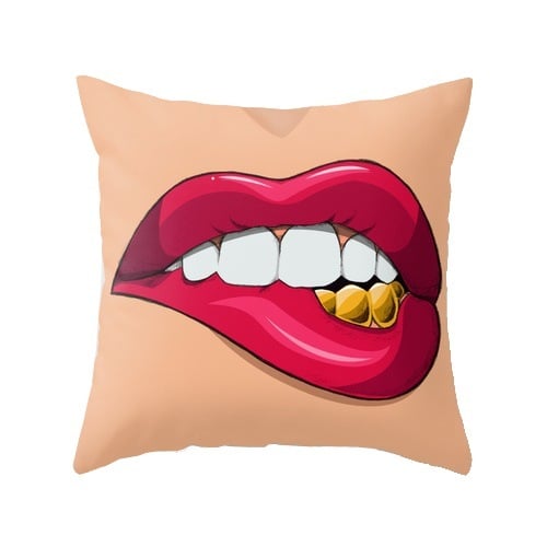 Image of Fools Gold (Throw Pillow Cover)