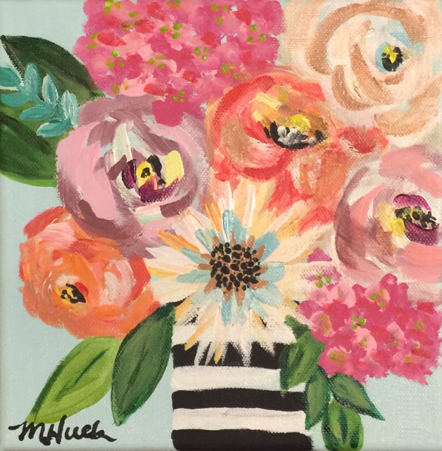Image of Spring Floral 8x8