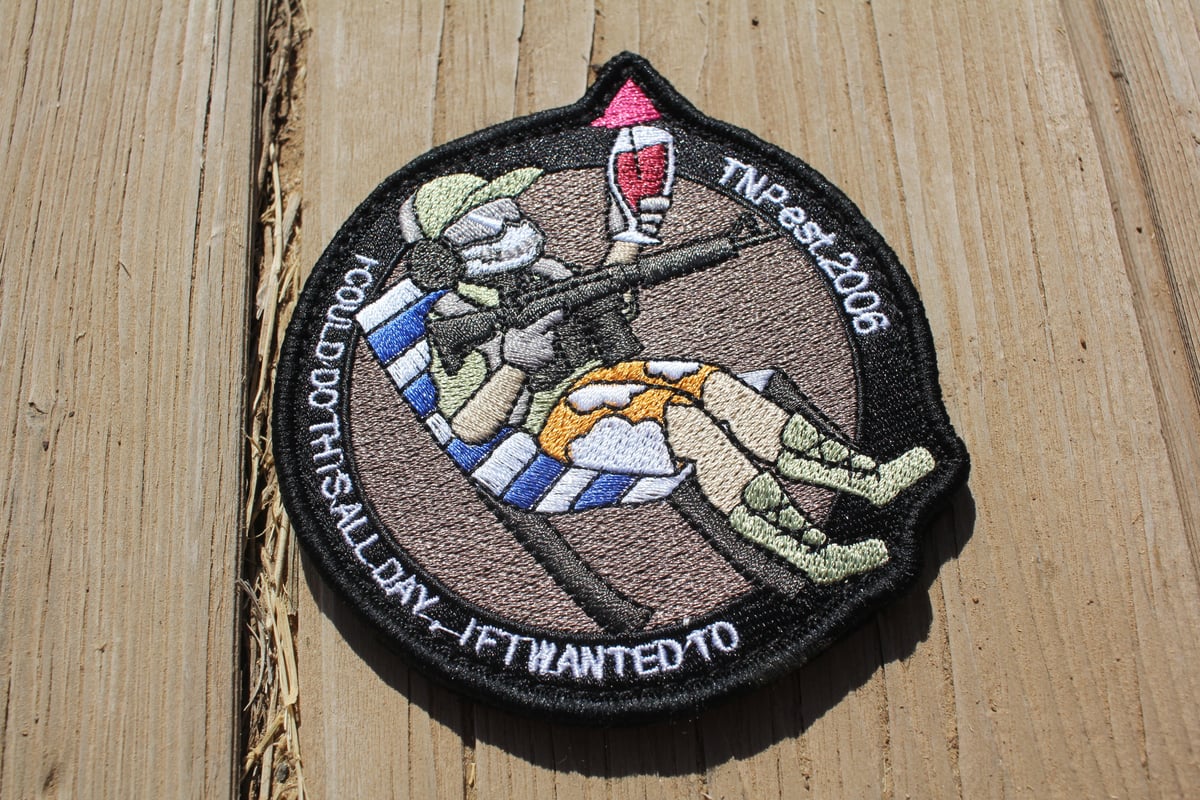 The Nutnfancy Project Webstore — 'i Could Do This All Day' Patch