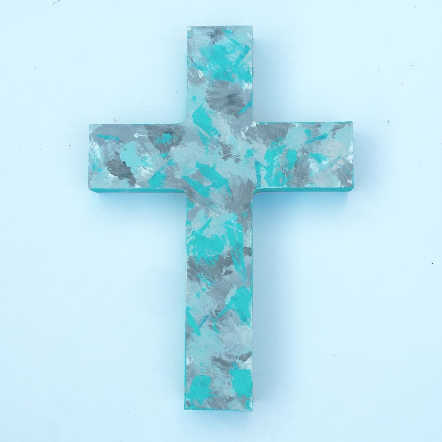 Image of Blue & Gray Cross