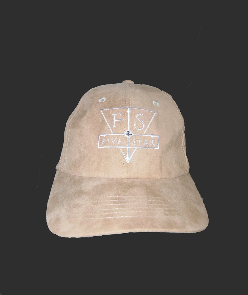 Image of Suede Baseball Cap in Beige (Was 14.99 now £9.99)