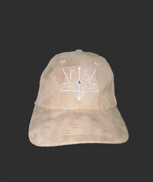 Image of Suede Baseball Cap in Beige (Was 14.99 now £9.99)