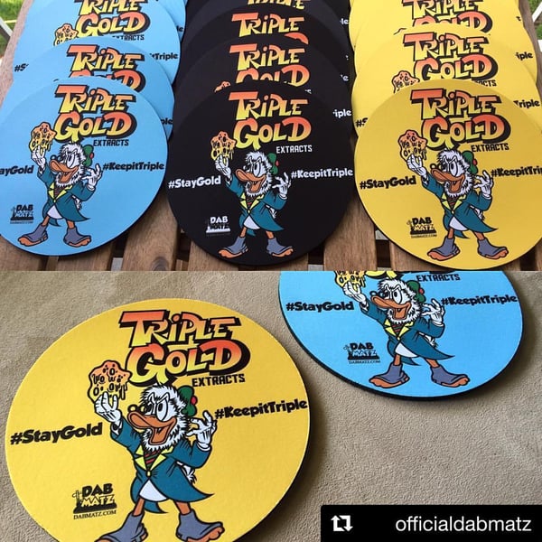 Image of Triple Gold Extracts Dab Matz