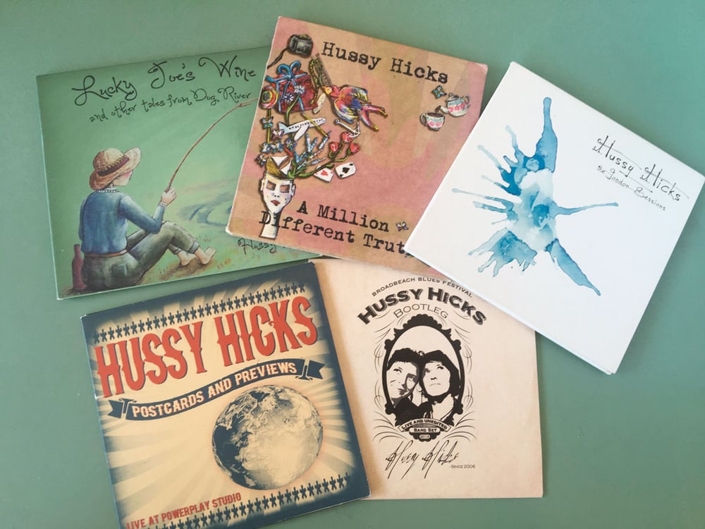 Image of Hussy Hicks CD's