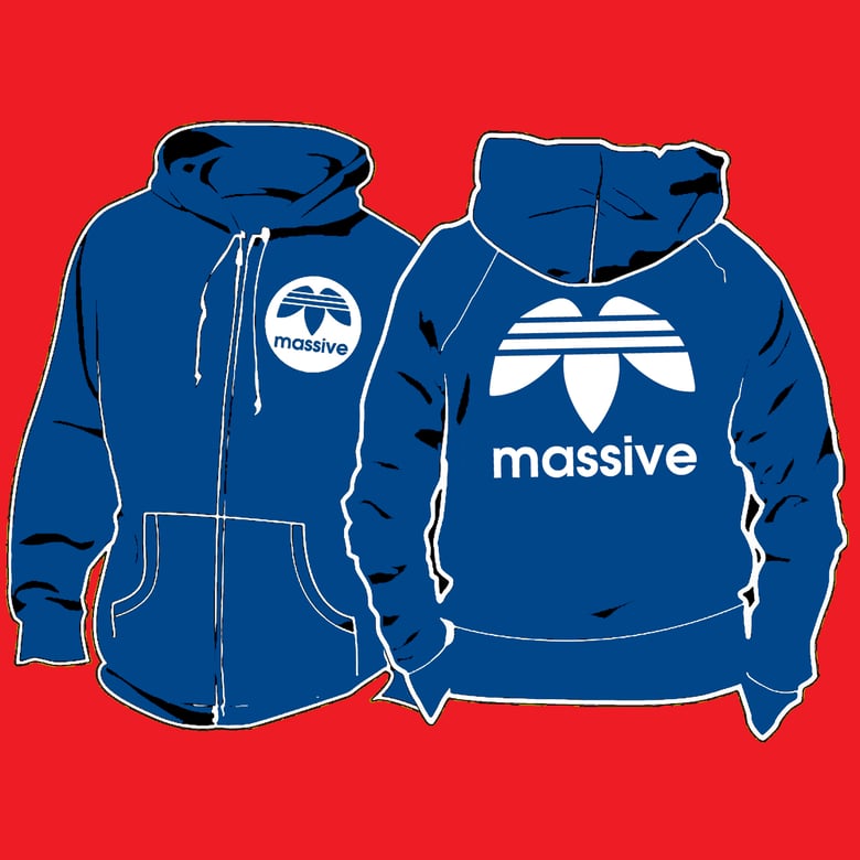Image of Massive Logo: Zippered Hoodies