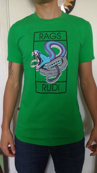 Image of Python T-shirt Green