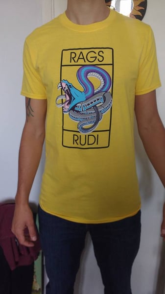 Image of Python T-shirt Yellow