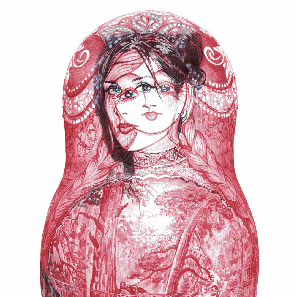 Image of RUSSIAN DOLL LIMITED EDITION PRINT