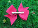 Image of POPULAR Solid 3  inch cross ribbon Savannah Bow clips