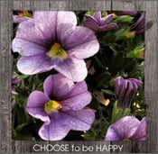 Image of CHOOSE to be HAPPY Framed Statement