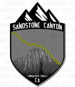 Image of "Sandstone Canyon" Trail Badge