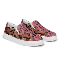 Image 1 of WICKEDxWILD Bright Chimera Women’s slip-on canvas shoes