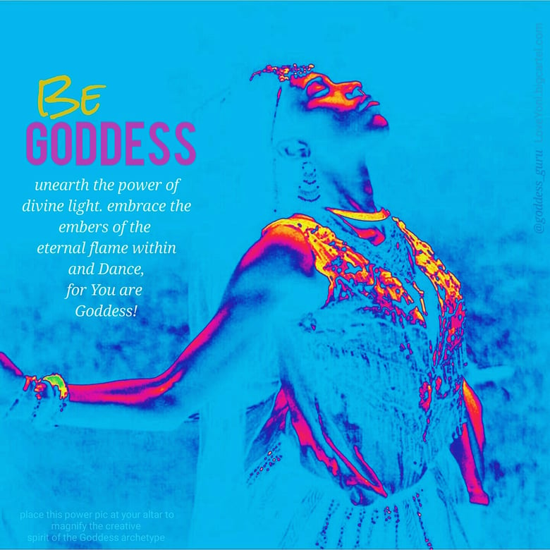 Image of Goddess Affirmation Power Pics