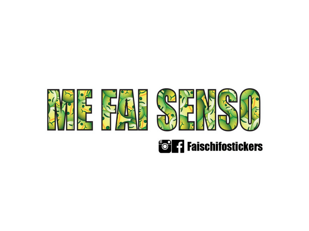 Image of Adesivi Me Fai Senso