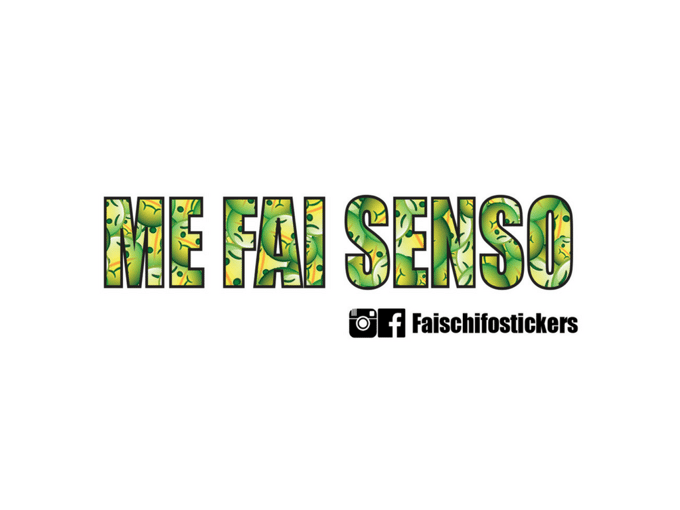 Image of Adesivi Me Fai Senso