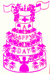 A HAPPY DAY CAKE CARD