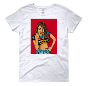 Image of HOOCHIE MAMA (White Shirt)